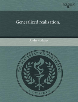 Generalized Realization by Andrew Mayo - Paperback