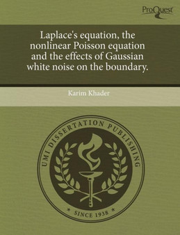 Laplace's Equation by Karim Khader - Paperback