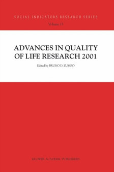 Advances in Quality of Life Research 2001 : 17 by Bruno D. Zumbo - Hardback