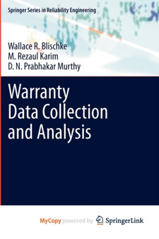 Warranty Data Collection and Analysis by Wallace R. Blischke - Paperback