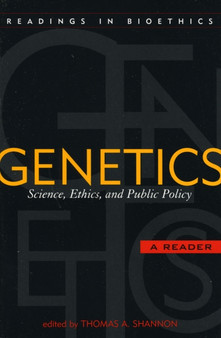 Genetics : Science, Ethics, and Public Policy by Thomas A. Shannon - Paperback