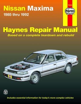 Nissan Maxima (1985-1992) Haynes Repair Manual (USA) by Haynes Publishing - Paperback