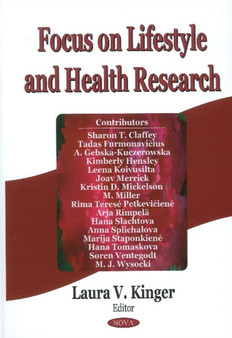 Focus on Lifestyle & Health Research by Laura V Kinger - Hardback