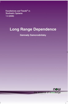Long Range Dependence by Gennady Samorodnitsky - Paperback