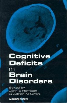 Cognitive Deficits in Brain Disorders by John Harrison - Hardback