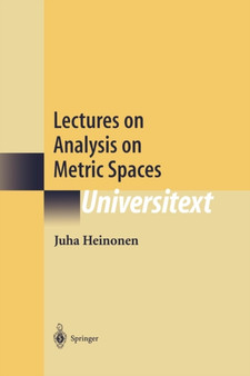 Lectures on Analysis on Metric Spaces by Juha Heinonen - Paperback