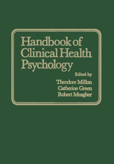 Handbook of Clinical Health Psychology by C. Green - Paperback
