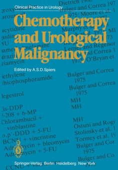 Chemotherapy and Urological Malignancy by A.S.D. Spiers - Paperback