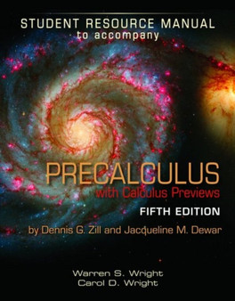 Student Resource Manual To Accompany Precalculus With Calculus Previews by Warren S. Wright - Paperback