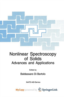 Nonlinear Spectroscopy of Solids : Advances and Applications : 339 by Baldassare di Bartolo - Paperback