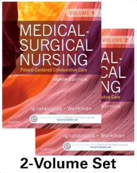Medical-Surgical Nursing : Patient-Centered Collaborative Care, 2-Volume Set by Donna D. Ignatavicius - Paperback