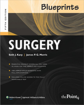 Blueprints Surgery by Seth J. Karp - Paperback