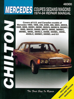 Mercedes-Benz Coupes/Sedans/Wagons (74 - 84) (Chilton) by Haynes - Paperback