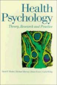 Health Psychology : Theory, Research and Practice by David F Marks - Paperback