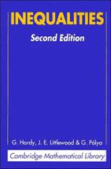 Inequalities by G.H. Hardy - Hardback