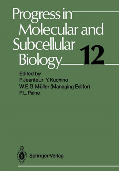Progress in Molecular and Subcellular Biology : 12 by Philippe Jeanteur - Paperback