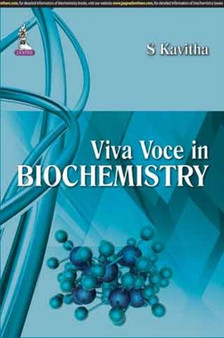 Viva Voce in Biochemistry by S. Kavitha - Paperback