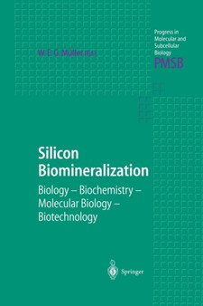 Silicon Biomineralization : Biology - Biochemistry - Molecular Biology - Biotechnology : 33 by Werner E.G. Muller - Paperback