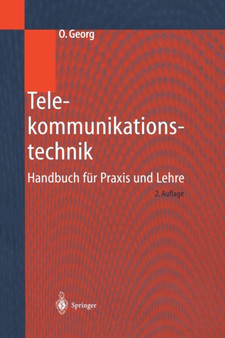 Telekommunikationstechnik : Handbuch fur Praxis und Lehre by Otfried Georg - Paperback