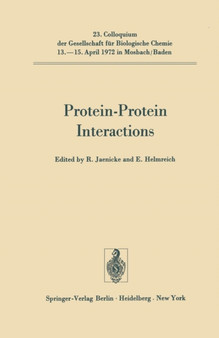 Protein-Protein Interactions : 23 by Rainer Jaenicke - Paperback