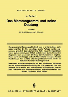 Das Mammogramm und seine Deutung : 47 by Jurgen Seifert - Paperback