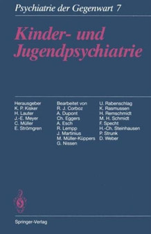 Kinder- und Jugendpsychiatrie by K.P. Kisker - Hardback