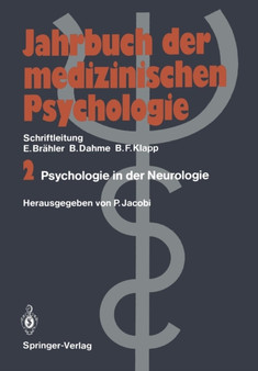 Psychologie in der Neurologie : 2 by Peter Jacobi - Paperback