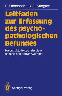 Leitfaden Zur Erfassung des Psychopathologischen Befundes by Erdmann Fahndrich - Paperback