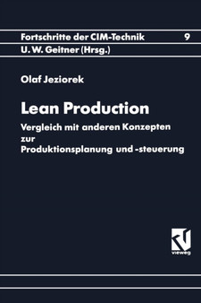 Lean Production : Vergleich mit anderen Konzepten zur Produktionsplanung und -steuerung by Olaf Jeziorek - Paperback Lean Production : Vergleich mit anderen Konzepten zur Produktionsplanung und -steuerung by Olaf Jeziorek - Paperback