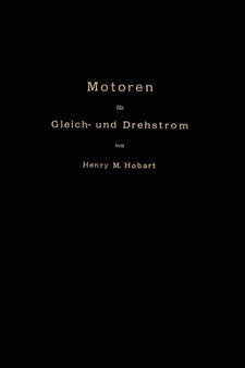 Motoren fur Gleich- und Drehstrom by Hobart Punga - Paperback