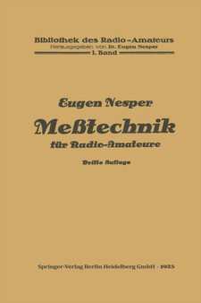 Messtechnik fur Radio-Amateure by Eugen Nesper - Paperback