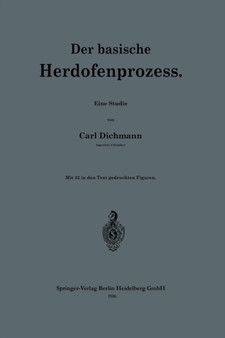 Der basische Herdofenprozess by Karl Dichmann - Paperback