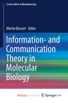Information- and Communication Theory in Molecular Biology by Bossert Martin Bossert - Paperback