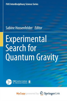 Experimental Search for Quantum Gravity by Hossenfelder Sabine Hossenfelder - Paperback