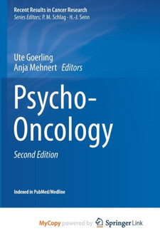 Psycho-Oncology by Goerling Ute Goerling - Paperback