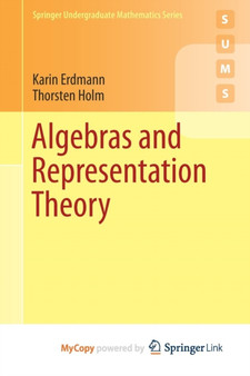 Algebras and Representation Theory by Erdmann Karin Erdmann - Paperback