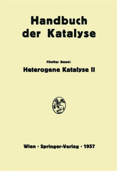 Heterogene Katalyse II by G.-M. Schwab - Hardback