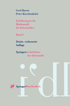Einfuhrung in die Mathematik fur Informatiker : Band 2 by Gerd Baron - Paperback