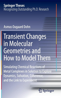 Transient Changes in Molecular Geometries and How to Model Them : Simulating Chemical Reactions of Metal Complexes in Solution to Explore Dynamics, Solvation, Coherence, and the Link to Experiment by Asmus Ougaard Dohn - Hardback