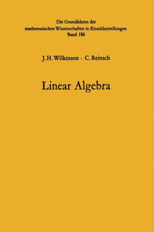 Linear Algebra : 2 by John Henry Wilkinson - Paperback
