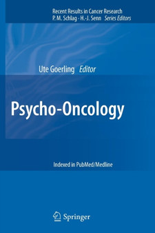 Psycho-Oncology : 197 by Ute Goerling - Paperback