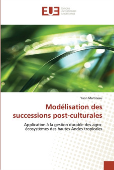 Modelisation des successions post-culturales by Martineau-Y - Paperback