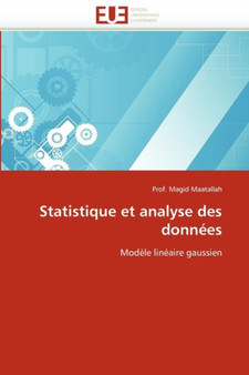 Statistique Et Analyse Des Donnees by Prof Magid Maatallah - Paperback