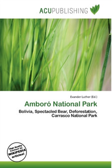 Ambor National Park by Evander Luther - Paperback