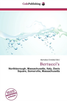Bertucci's by Barnabas Cristobal - Paperback