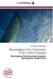 Birmingham City University City Centre Campus by Barnabas Cristobal - Paperback