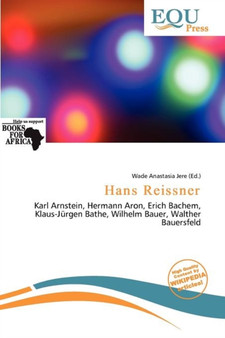 Hans Reissner by Wade Anastasia Jere - Paperback