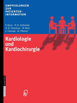 Kardiologie und Kardiochirurgie by P. Buser - Paperback