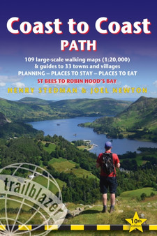 Coast to Coast Path Trailblazer Walking Guide 10e : St Bees to Robin Hoods Bay by Henry Stedman - Paperback