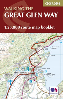 The Great Glen Way Map Booklet : 1:25,000 OS Route Mapping by Paddy Dillon - Paperback